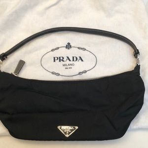 Mini Black Nylon Prada Bag